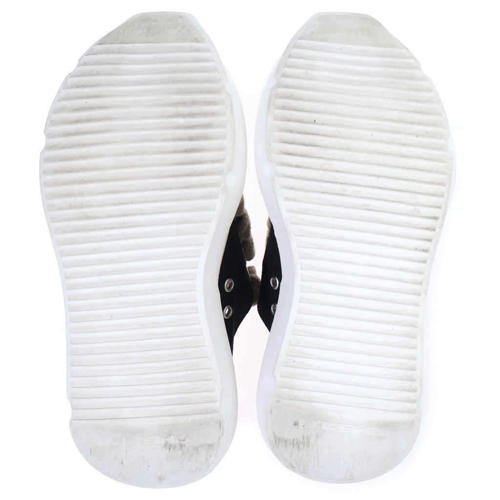 Rick Owens DRKSHDW(リックオウエンス ダークシャドウ) Jumbo Lace Abstract Sneakers ジャンボレース スニーカーズ ブラック/ホワイト 38 レディース