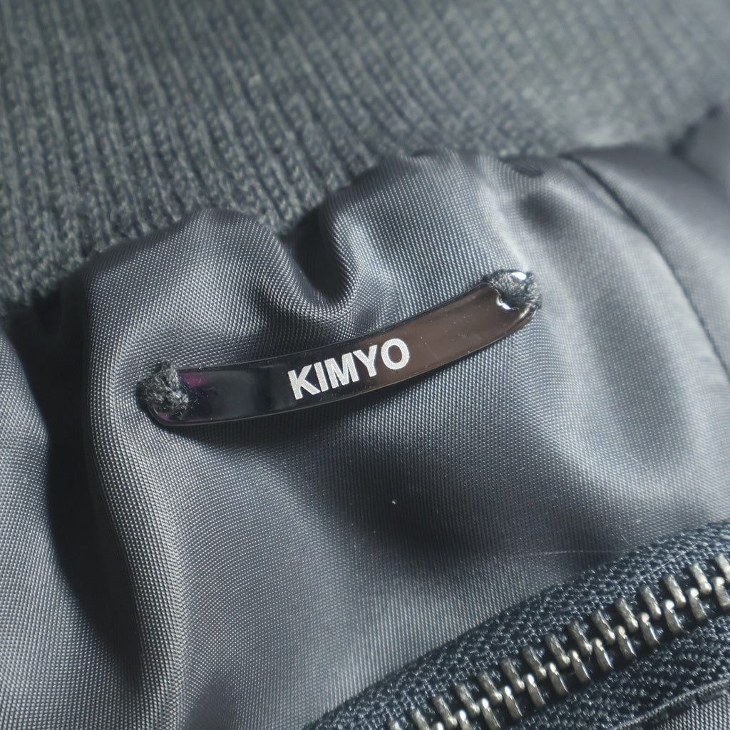NO BRAND(ノーブランド) 25AW KIMYO キミョ パテッド ジップ スカート ブラック レディース