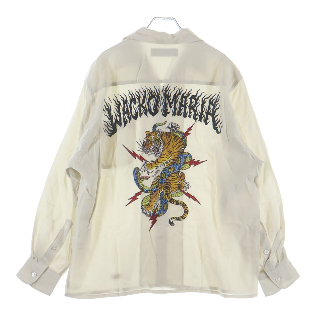 WACKO MARIA(ワコマリア) 25AW TIM LEHI 50'S OPEN COLLAR SHIRTS ティムリーハイ オープンカラー 長袖シャツ グレー