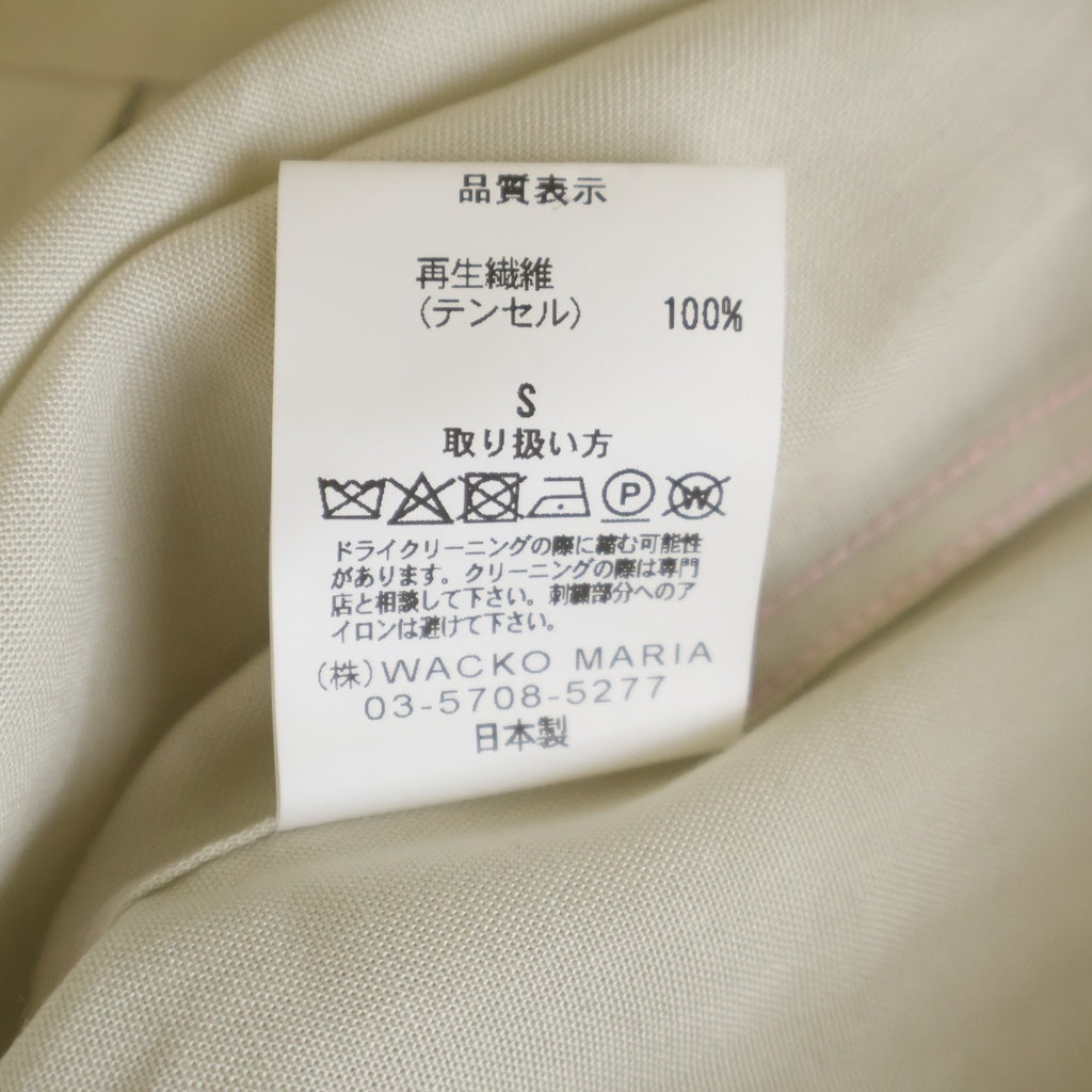 WACKO MARIA(ワコマリア) 25AW TIM LEHI 50'S OPEN COLLAR SHIRTS ティムリーハイ オープンカラー 長袖シャツ グレー