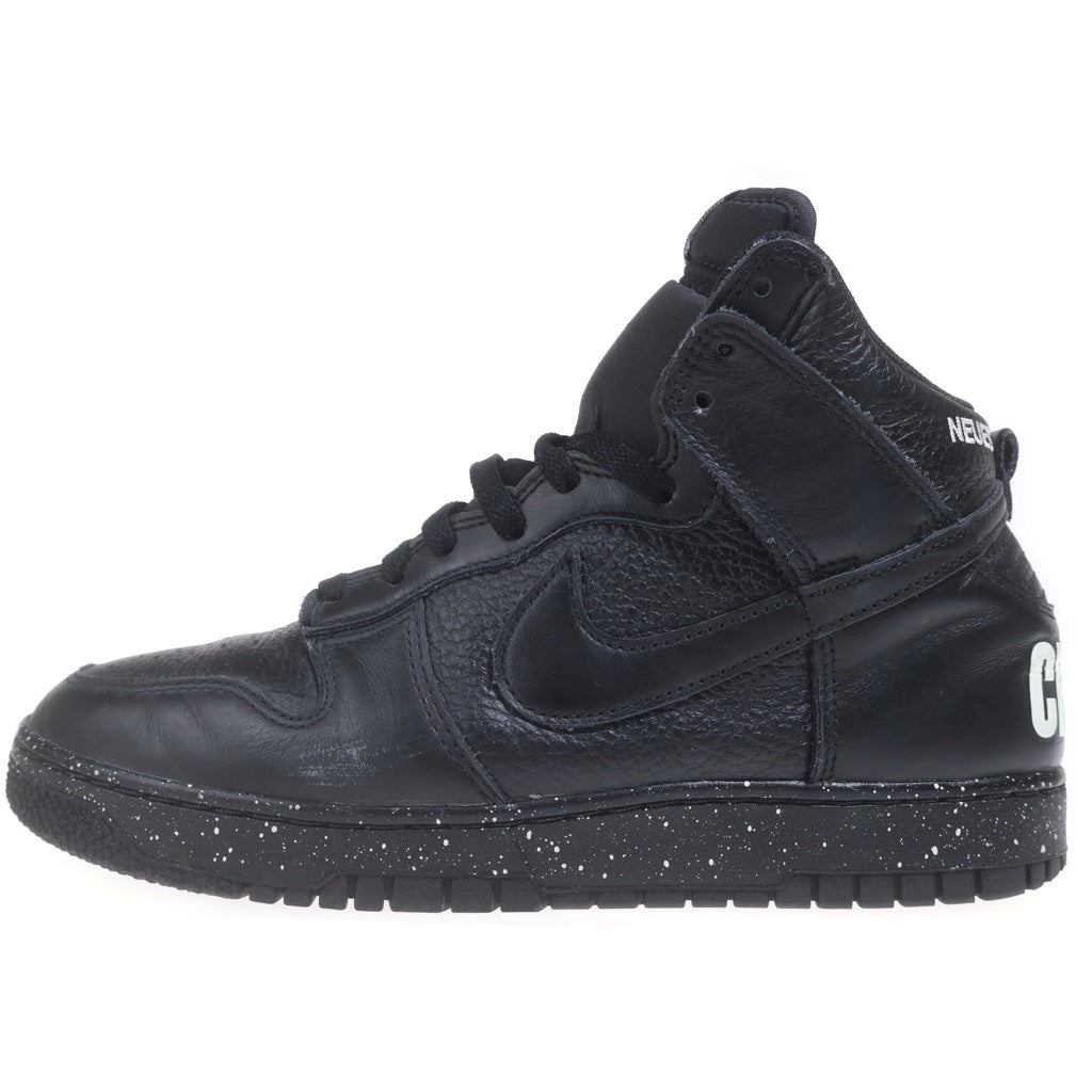 NIKE(ナイキ) ×UNDERCOVER DUNK HIGH アンダーカバー ダンクハイ レザーハイカットスニーカー ブラック US8.5/26.5cm DQ4121-100