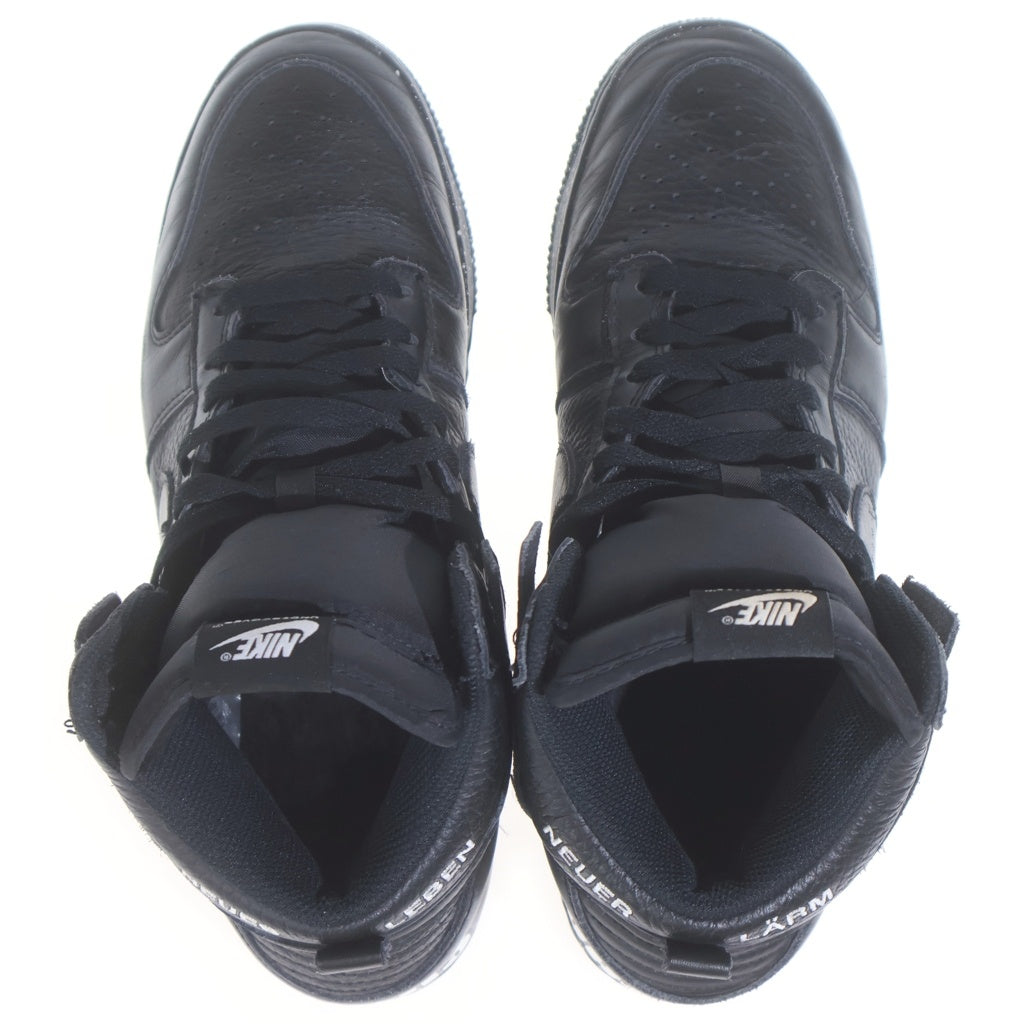 NIKE(ナイキ) ×UNDERCOVER DUNK HIGH アンダーカバー ダンクハイ レザーハイカットスニーカー ブラック US8.5/26.5cm DQ4121-100