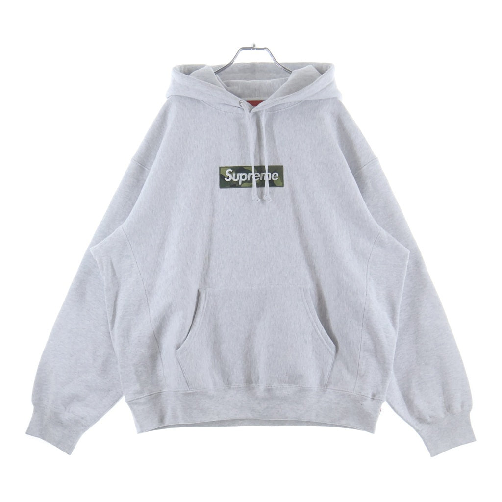 SUPREME(シュプリーム) 23AW Box Logo Hooded Sweatshirt ボックスロゴ プルオーバースウェットパーカー グレー