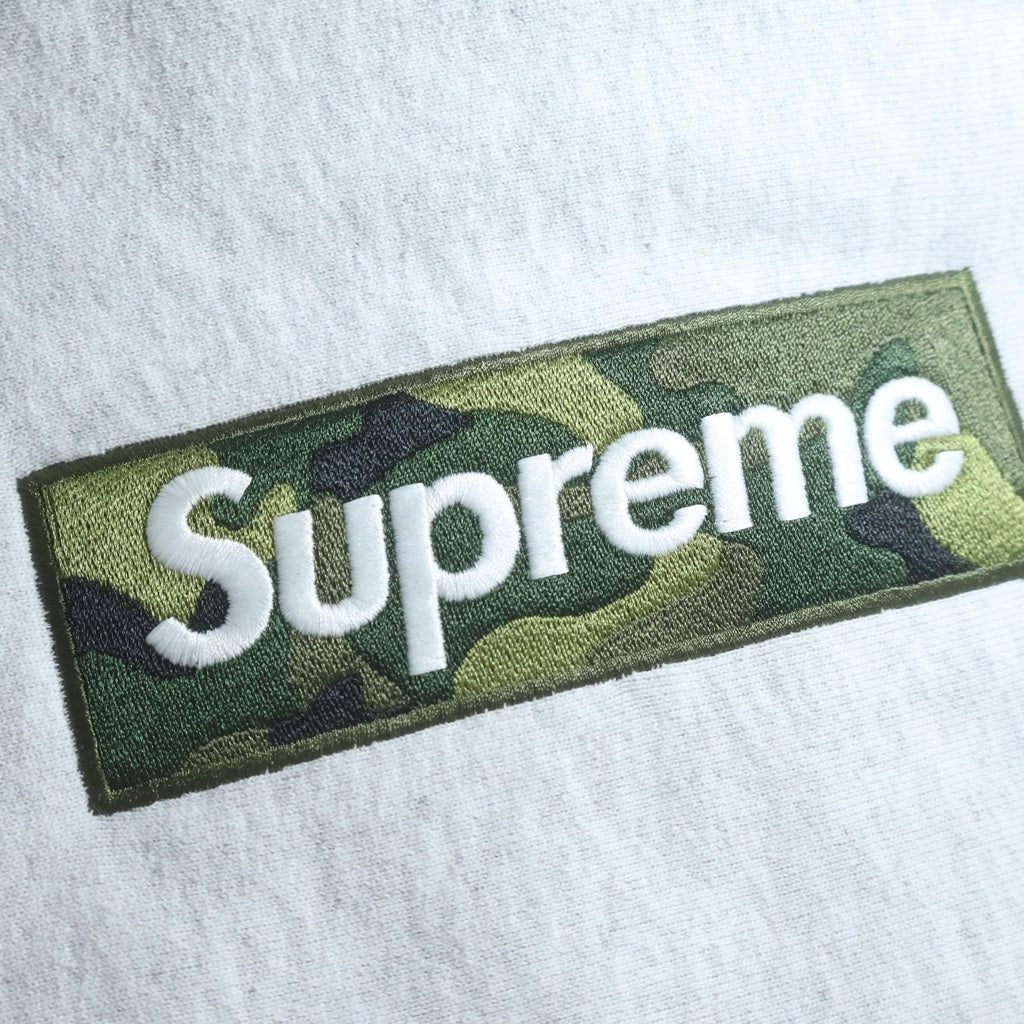 SUPREME(シュプリーム) 23AW Box Logo Hooded Sweatshirt ボックスロゴ プルオーバースウェットパーカー グレー