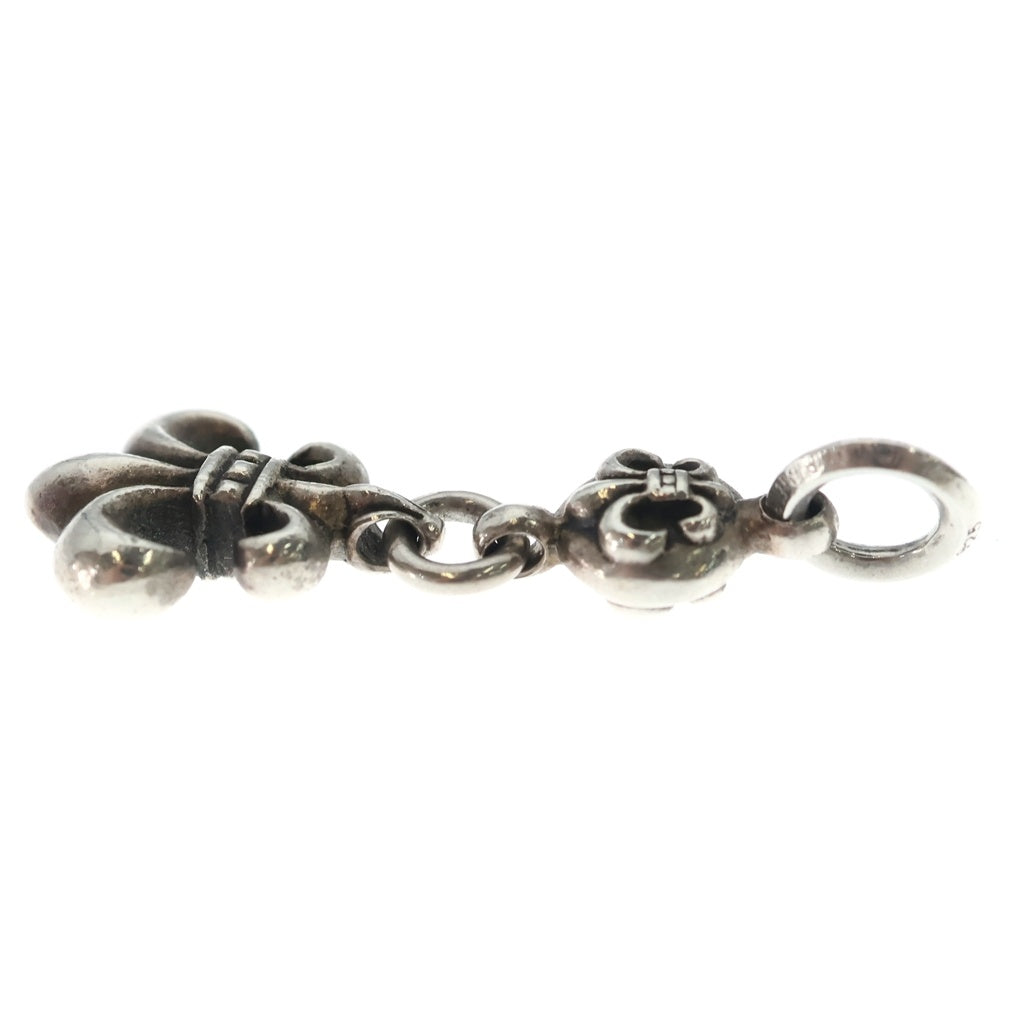 CHROME HEARTS(クロムハーツ) 1BALL BS FLEUR 1ボールBSフレアチャーム シルバーネックレストップ BCA198