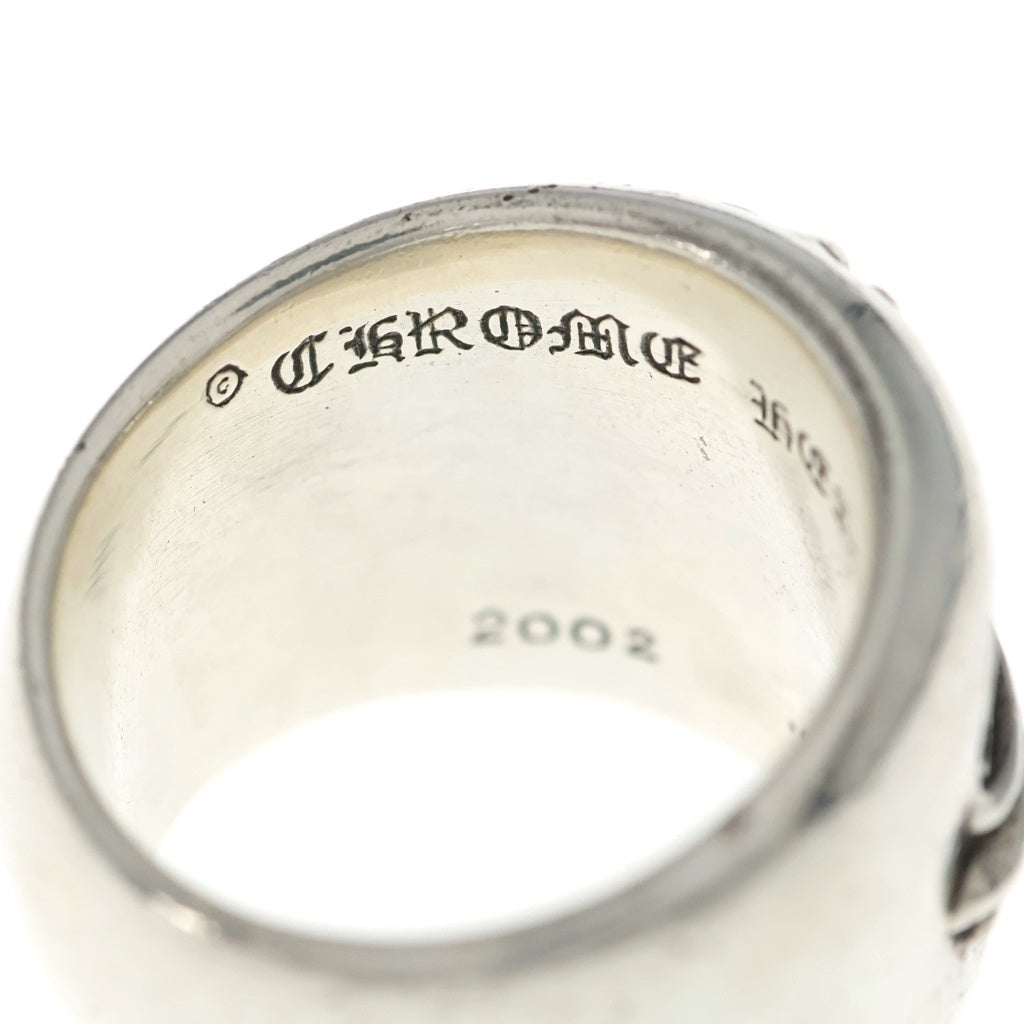 CHROME HEARTS(クロムハーツ) CLASSIC OVAL クラシックオーバルクロス リング シルバー BCA340