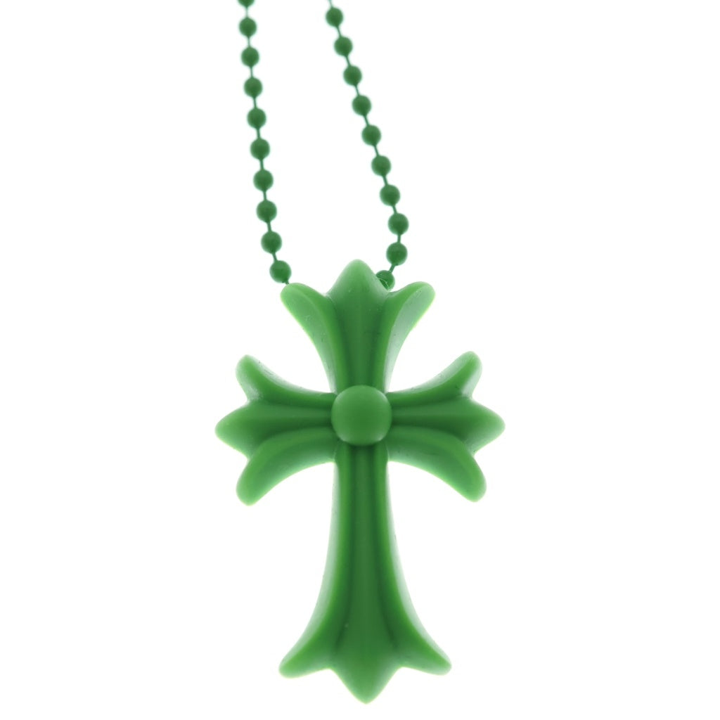 CHROME HEARTS(クロムハーツ) RUBBER CH CRS SML スモールCHクロス ラバーネックレス シリコン BCA306