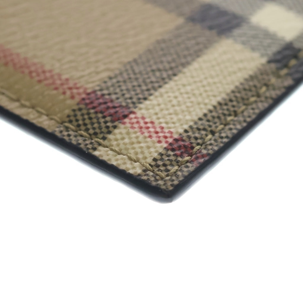 BURBERRY(バーバリー) バーバリーチェック カードケース カードホルダー ブラウン