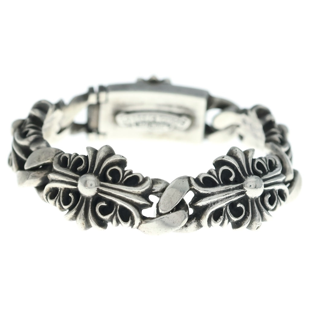 CHROME HEARTS(クロムハーツ) KEEPER LINK キーパーリンク シルバーブレスレット 4LINK BCA400