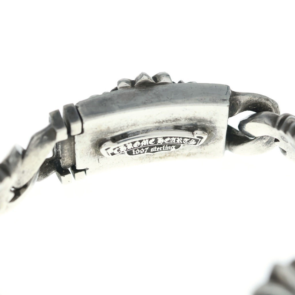 CHROME HEARTS(クロムハーツ) KEEPER LINK キーパーリンク シルバーブレスレット 4LINK BCA400