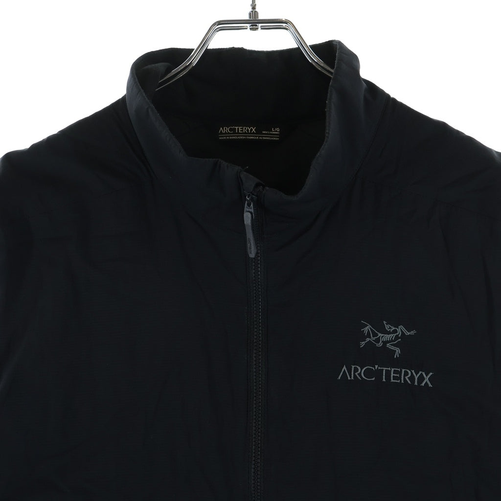 【当日または翌日発送】 ARC’TERYX アトム SL ベスト　ブラック ARC'TERYX(アークテリクス) ATOM SL VEST アトム SL ジップアップ