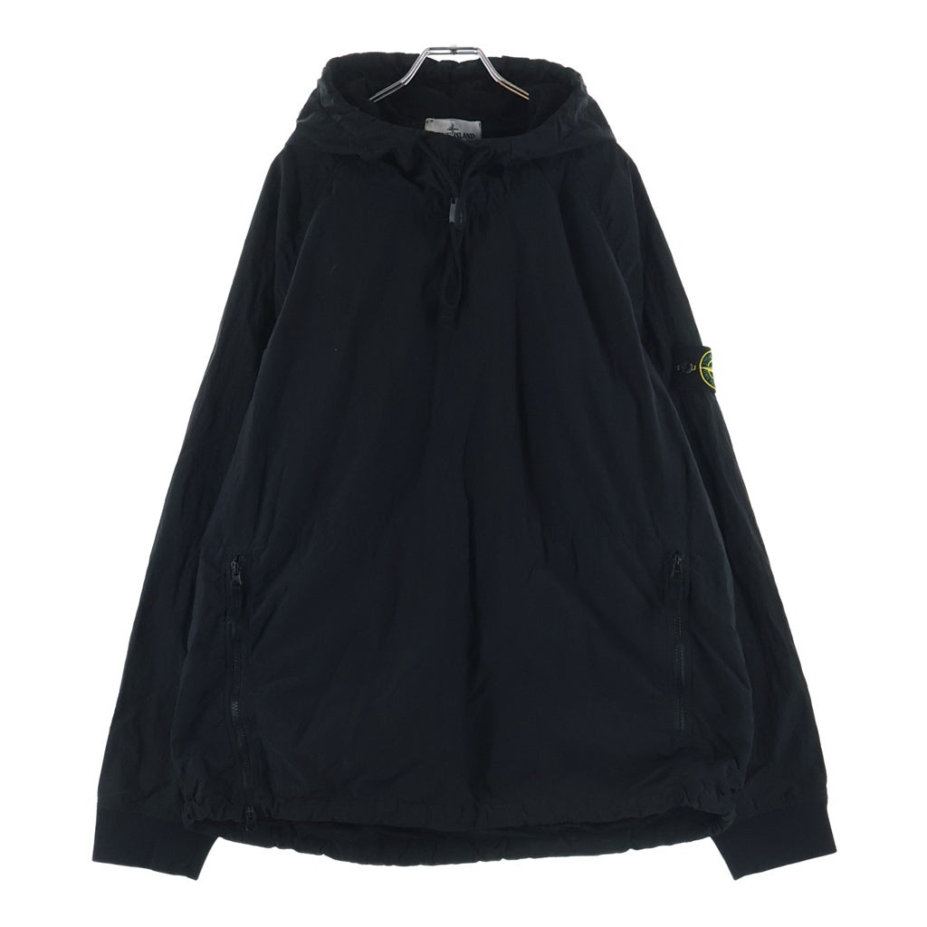 STONE ISLAND(ストーンアイランド) NYLON METAL HOODED SMOCK ナイロン メタル フーデッド スモック アノラックジャケット ブラック 691564112