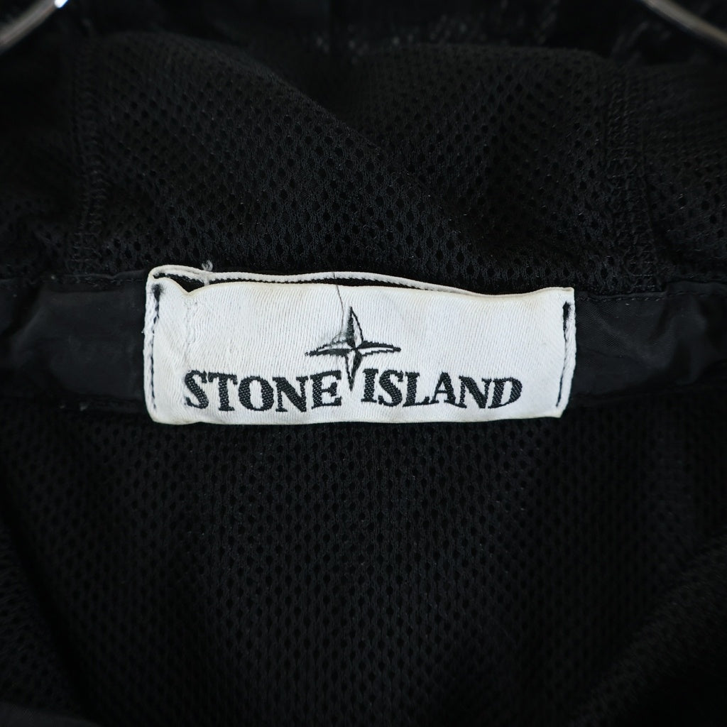 STONE ISLAND(ストーンアイランド) NYLON METAL HOODED SMOCK ナイロン メタル フーデッド スモック アノラックジャケット ブラック 691564112