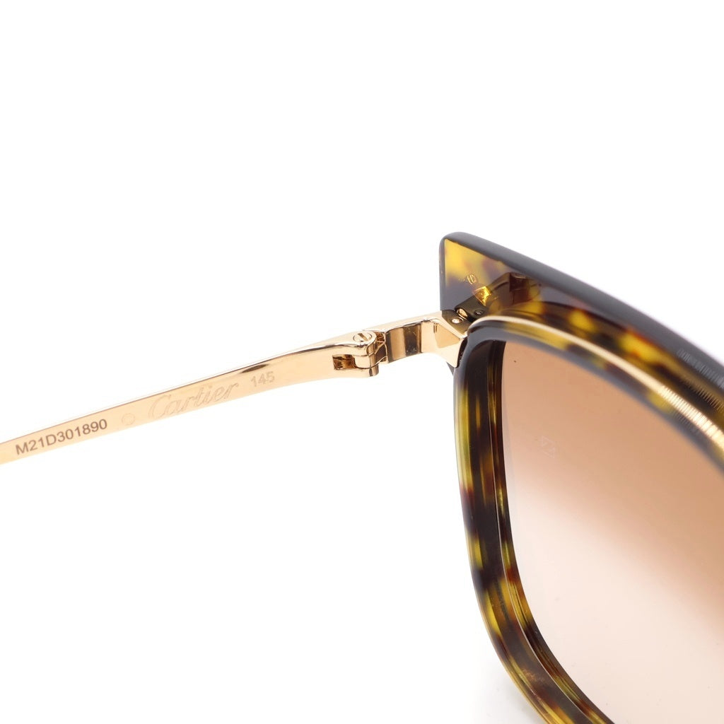 Cartier(カルティエ) PANTHERE DE CARTIER パンテール ドゥ カルティエ サングラス メガネ アイウェア ブラウン CT0509SA