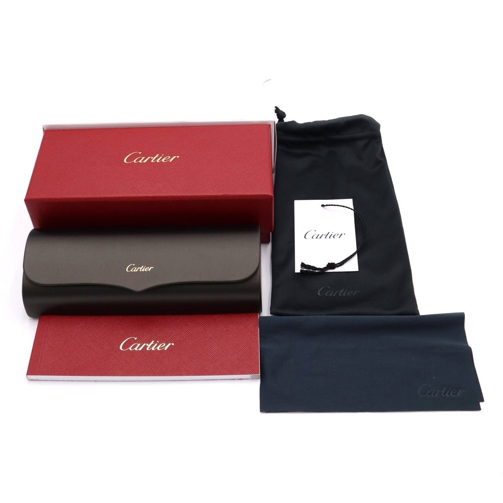Cartier(カルティエ) PANTHERE DE CARTIER パンテール ドゥ カルティエ サングラス メガネ アイウェア ブラウン CT0509SA