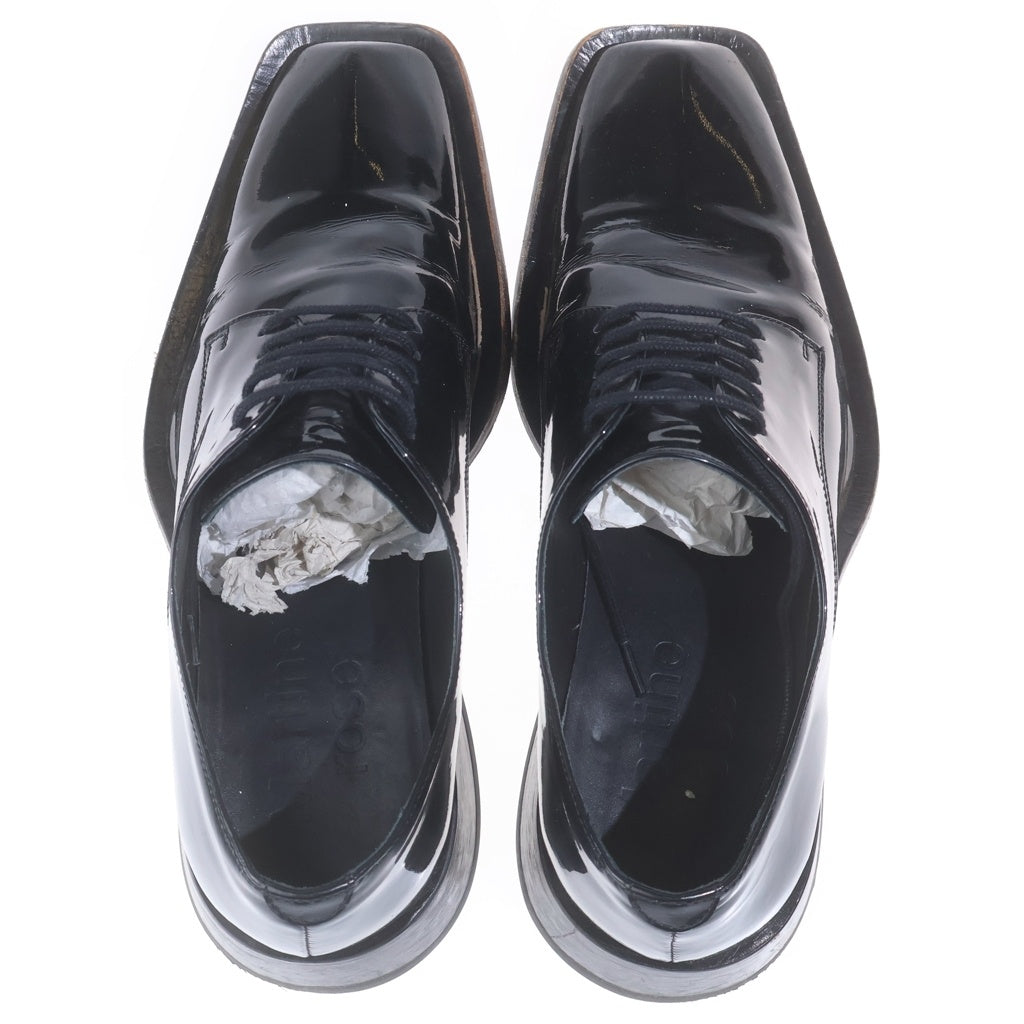 MARTINE ROSE(マーティンローズ) DAAB BLACK PATENT DERBY パテントダービーシューズ ブラック