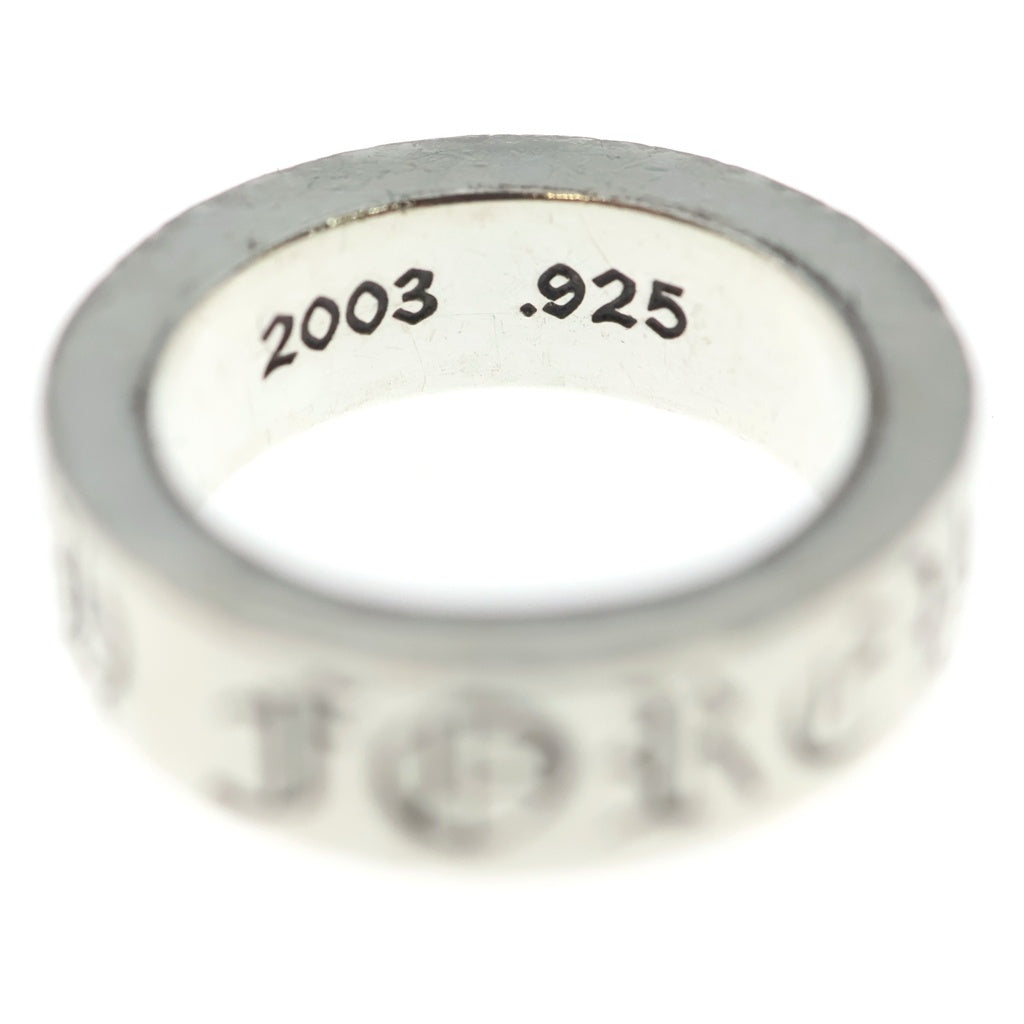 CHROME HEARTS(クロムハーツ) 6mm SPACER FOREVER 6mmスペーサーリング フォーエバーシルバーBCA337 レディース