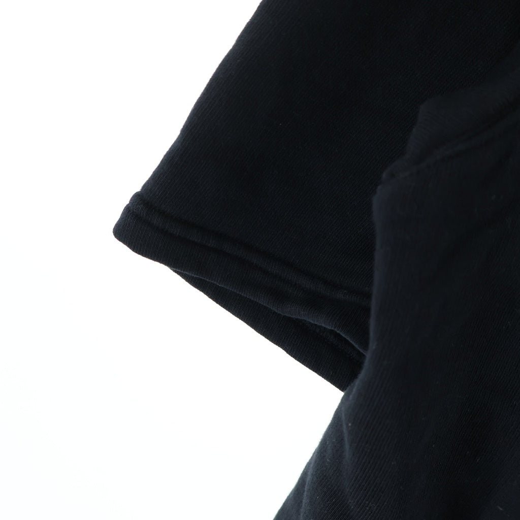 Rick Owens リックオウエンス 13AW 半袖 プルオーバースウェットトレーナー ブラック DU13F02007-F Rick Owens(リックオウエンス) 13AW 半袖 プルオーバースウェット