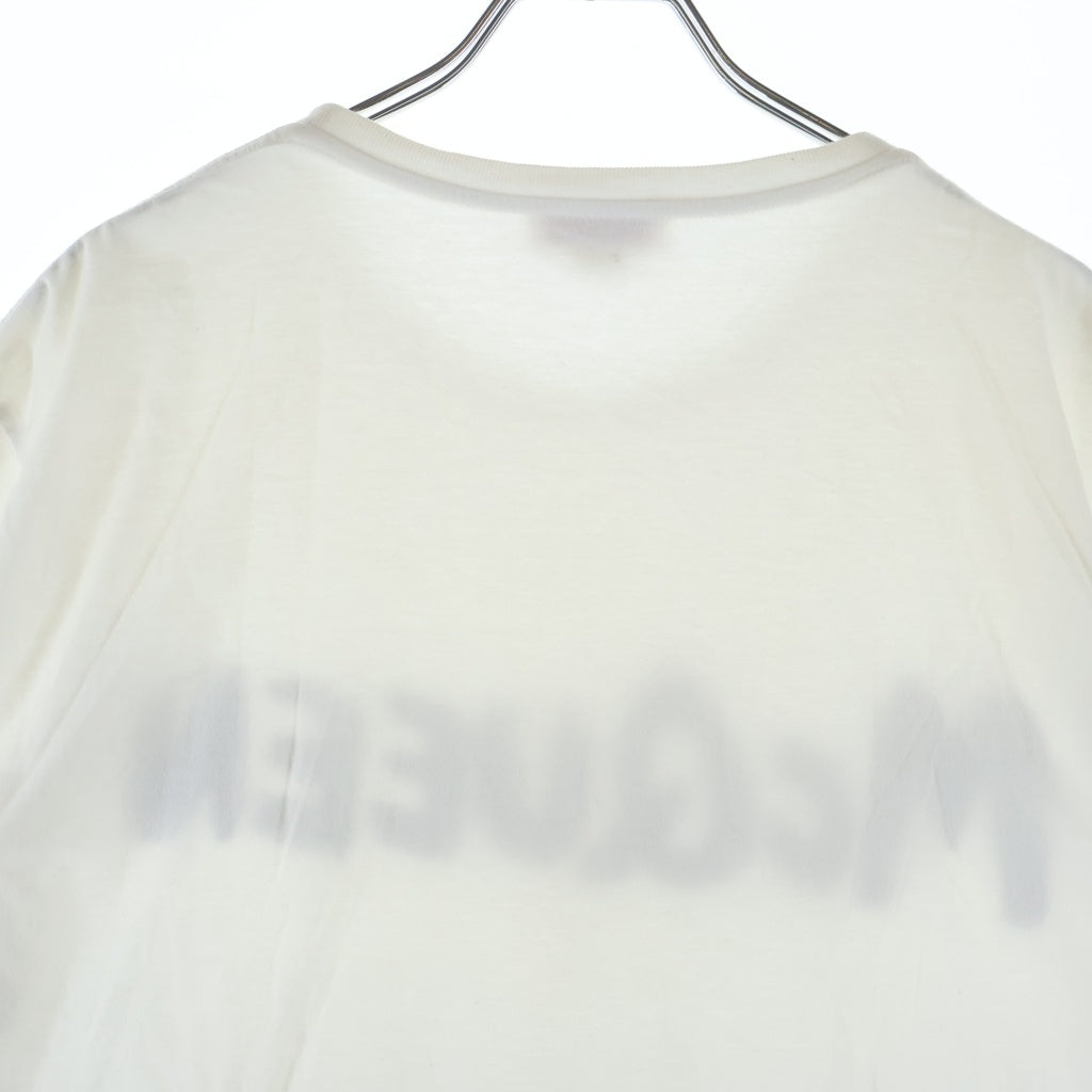 Alexander McQueen(アレキサンダーマックイーン) フロントロゴ クルーネック Tシャツ ホワイト