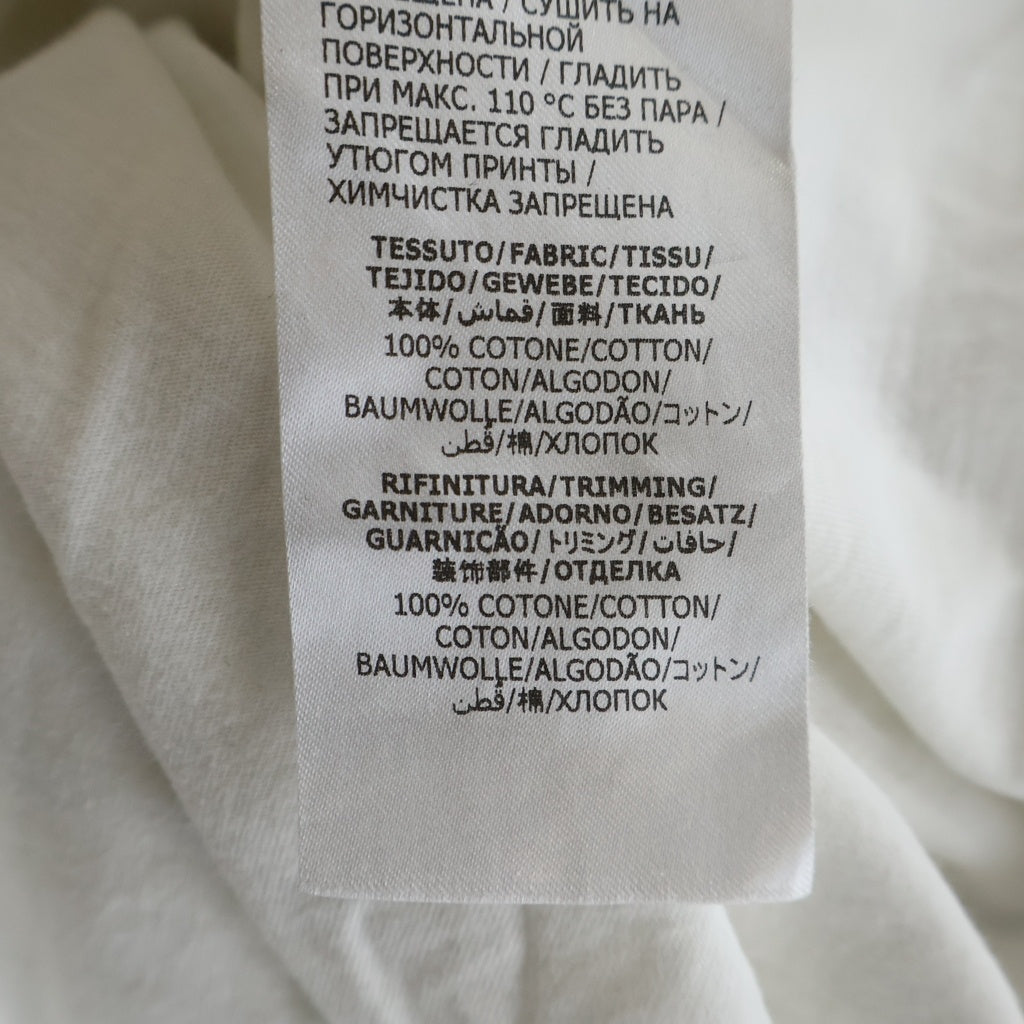 Alexander McQueen(アレキサンダーマックイーン) フロントロゴ クルーネック Tシャツ ホワイト