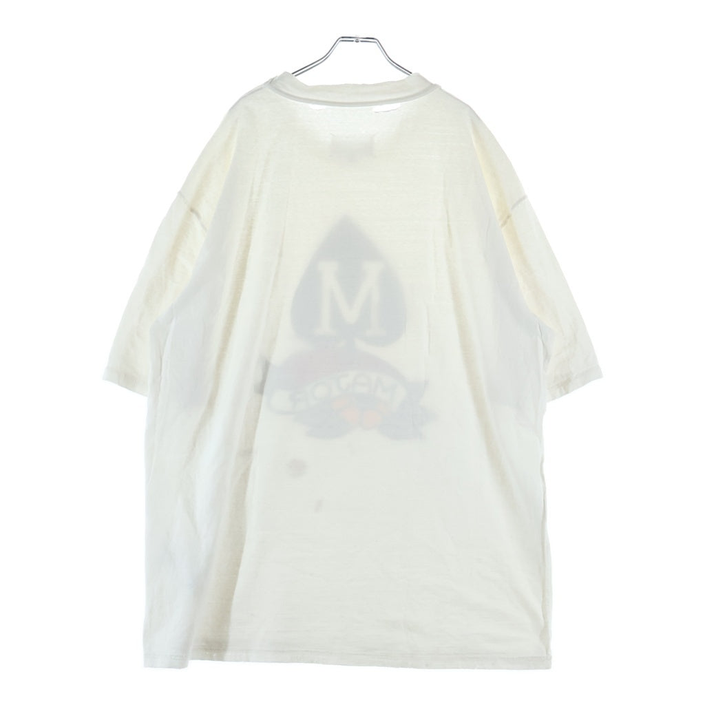 Maison Margiela(メゾンマルジェラ) 19SS SPADE PRINT VINTAGE TEE スペードプリント ヴィンテージ Tシャツ ホワイト S30GC0661 S22948
