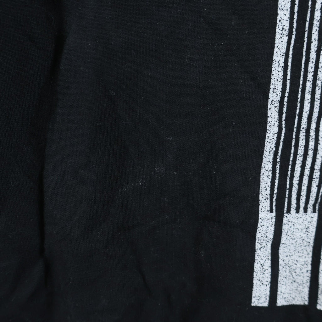 JULIUS(ユリウス) 21AW フロントプリント スウェット ブラック