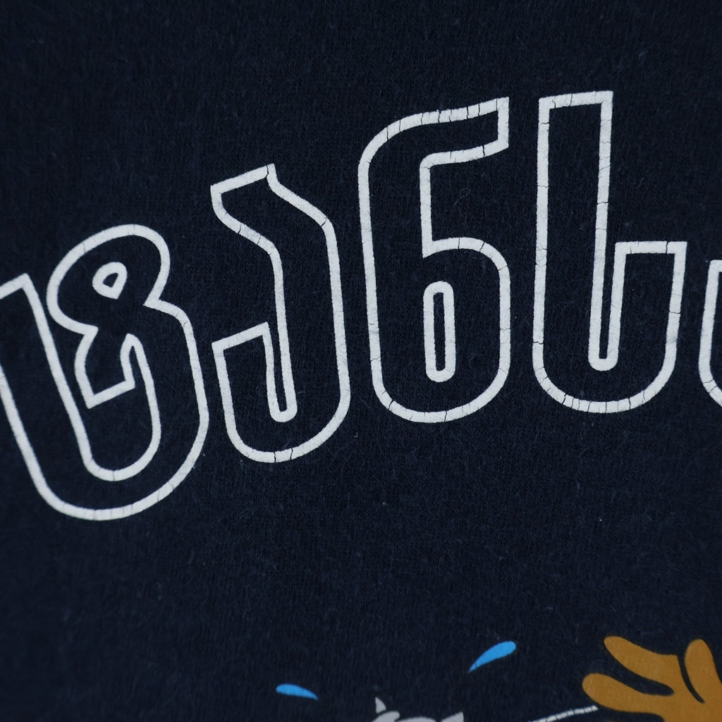 VETEMENTS(ヴェトモン) 19SS cartoon カートゥーン クルーネックTシャツ ネイビー USS197070