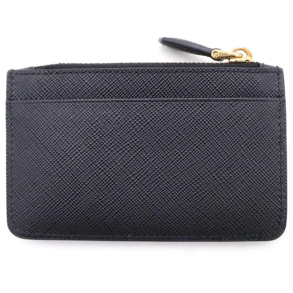 PRADA(プラダ) SAFFIANO TAB LU サフィアーノ コインケース ブラック 