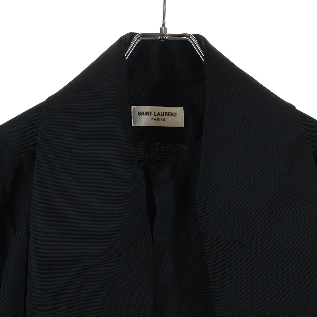 SAINT LAURENT PARIS(サンローランパリ) ショールブラウス ブラック