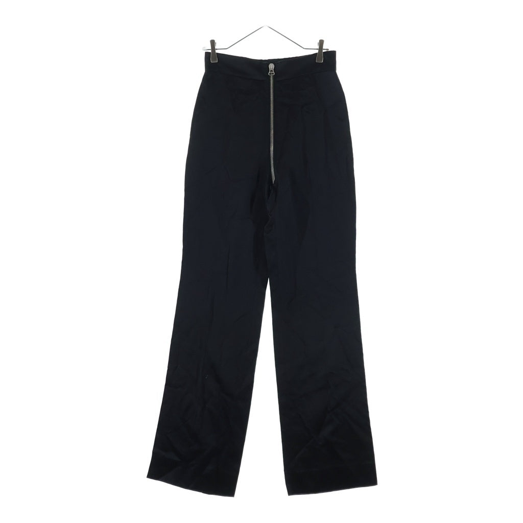 GUCCI(グッチ) ジップストレートパンツ ブラック 694447 レディース