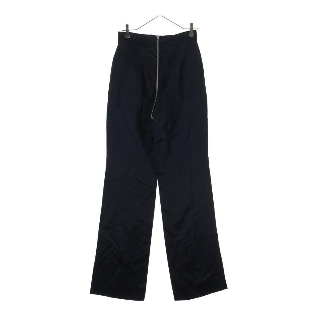 GUCCI(グッチ) ジップストレートパンツ ブラック 694447 レディース