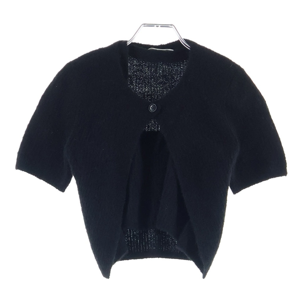 ALEXANDER WANG(アレキサンダーワン) ショートスリーブ ツインセットカーディガン ブラック 4KC3221022 レディース