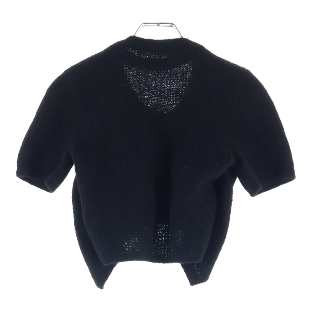 ALEXANDER WANG(アレキサンダーワン) ショートスリーブ ツインセットカーディガン ブラック 4KC3221022 レディース