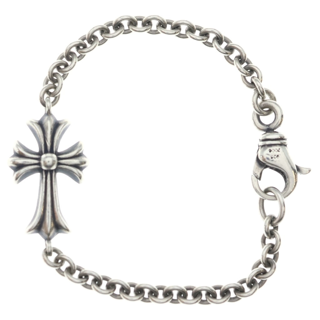 CHROME HEARTS(クロムハーツ) CHAIN TINY CH CRS タイニーCHクロスチェーン ブレスレット シルバー