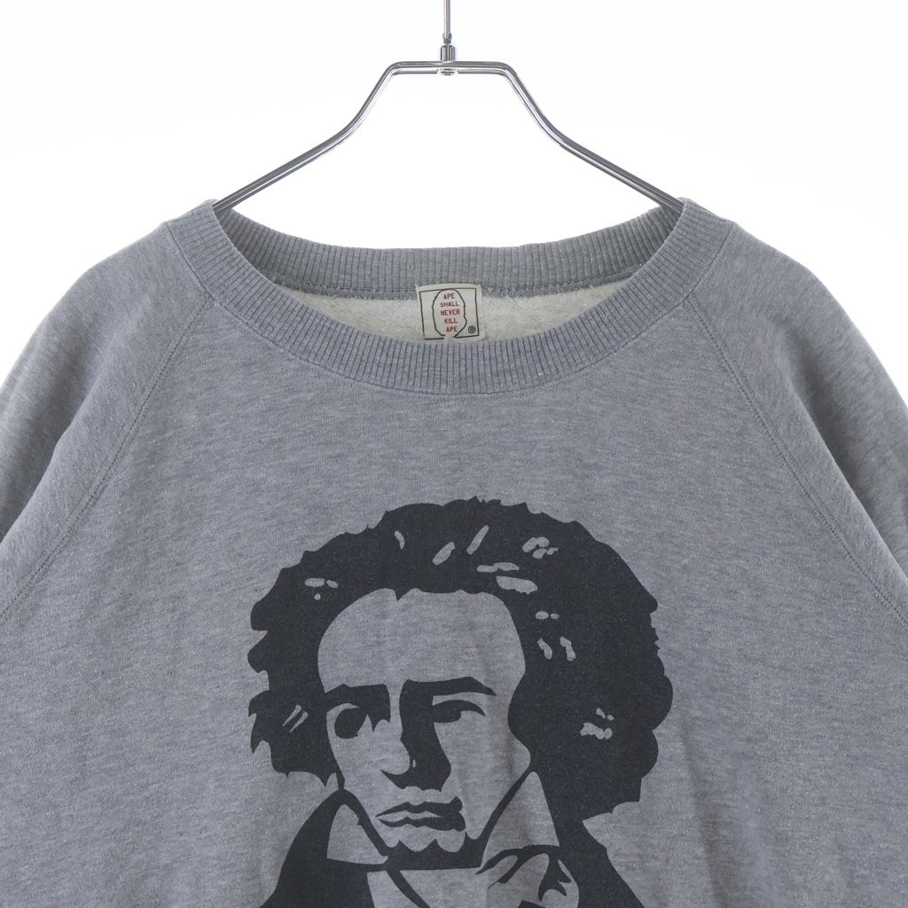 A BATHING APE(アベイシングエイプ) BEETHOVEN SWEAT SHIRT
