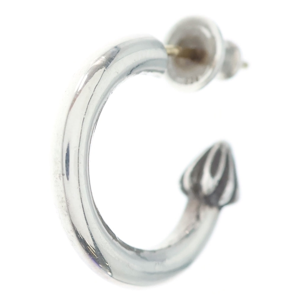 CHROME HEARTS(クロムハーツ) HOOP PLAIN プレーン フープピアス シルバー BCA101
