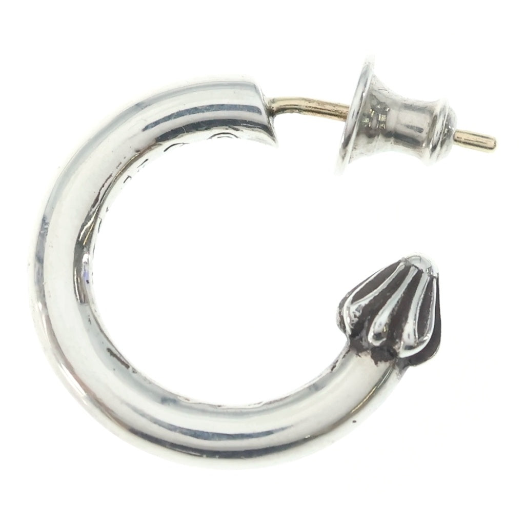 CHROME HEARTS(クロムハーツ) HOOP PLAIN プレーン フープピアス シルバー BCA101