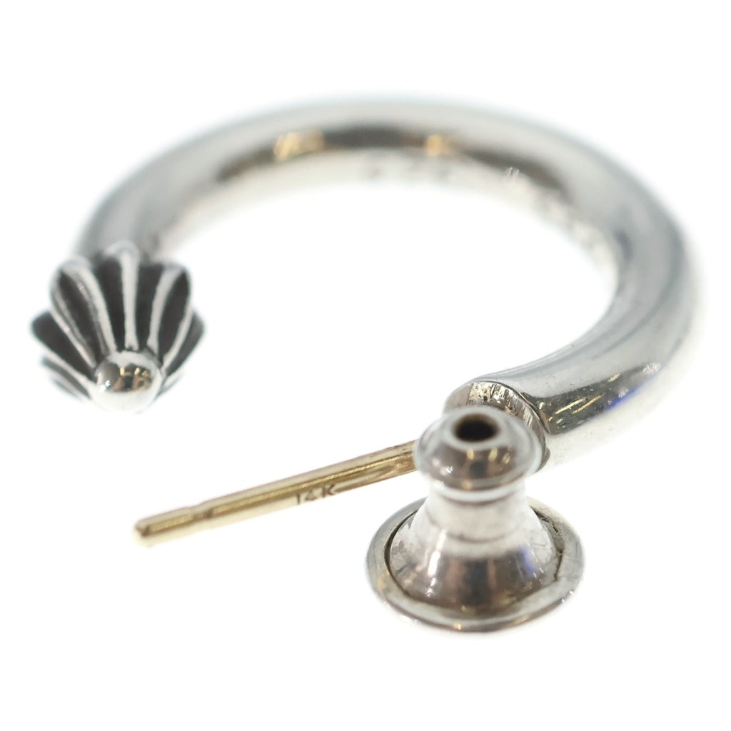 CHROME HEARTS(クロムハーツ) HOOP PLAIN プレーン フープピアス シルバー BCA101