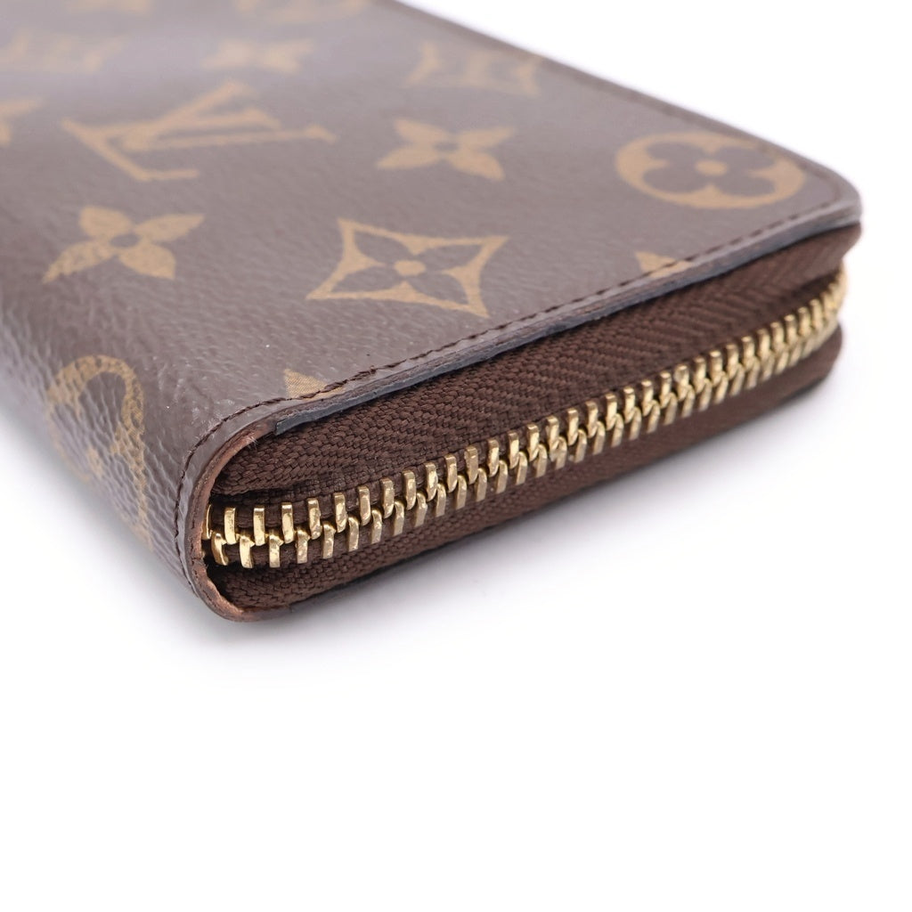 LOUIS VUITTON(ルイヴィトン) モノグラム ポルトフォイユクレマンス ローズバレリーヌ ロングウォレット 長財布 ブラウン M61298