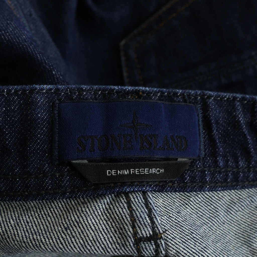 STONE ISLAND(ストーンアイランド) LOOSE FIT JEANS ストレートデニムパンツ バギーパンツ インディゴ K2S15J100006 S00J7