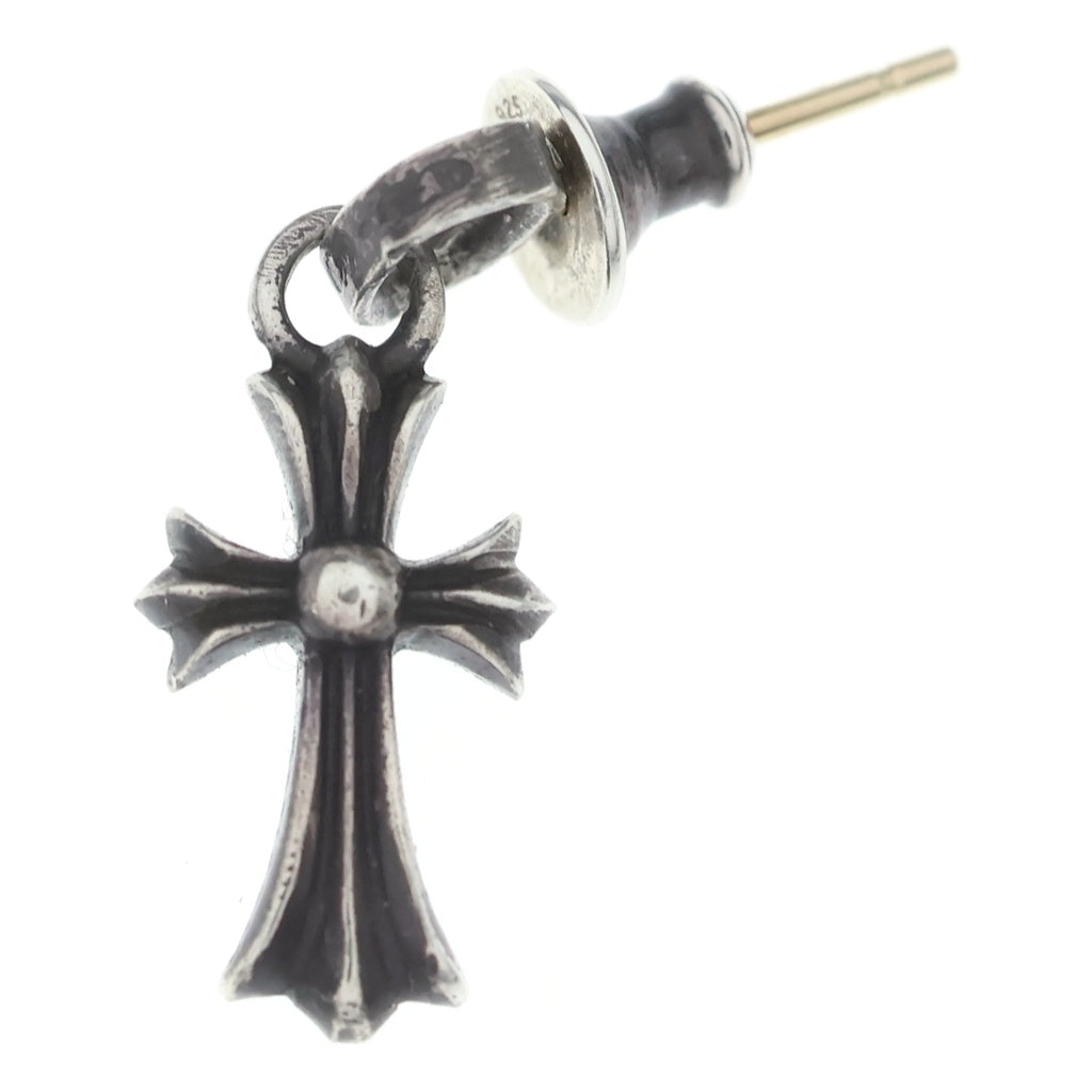 CHROME HEARTS(クロムハーツ) BBY F PPRCHN ベイビーファットクロス ドロップピアス シルバー BCA090