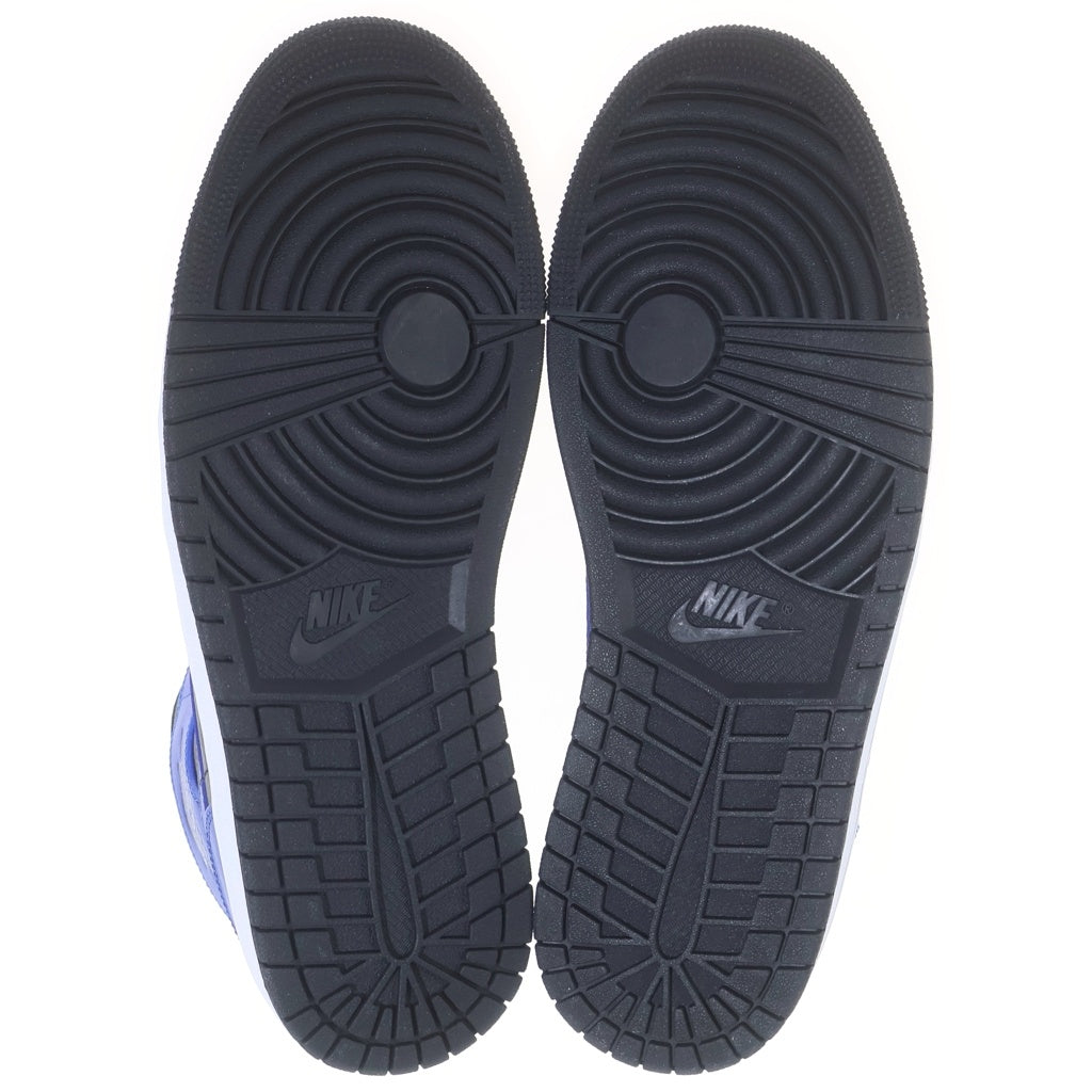NIKE(ナイキ) AIR JORDAN 1 MID HYPER ROYAL エアジョーダン1 ハイパーロイヤル ミッドカットスニーカー ブラック/ブルー US10/28cm 554724-068
