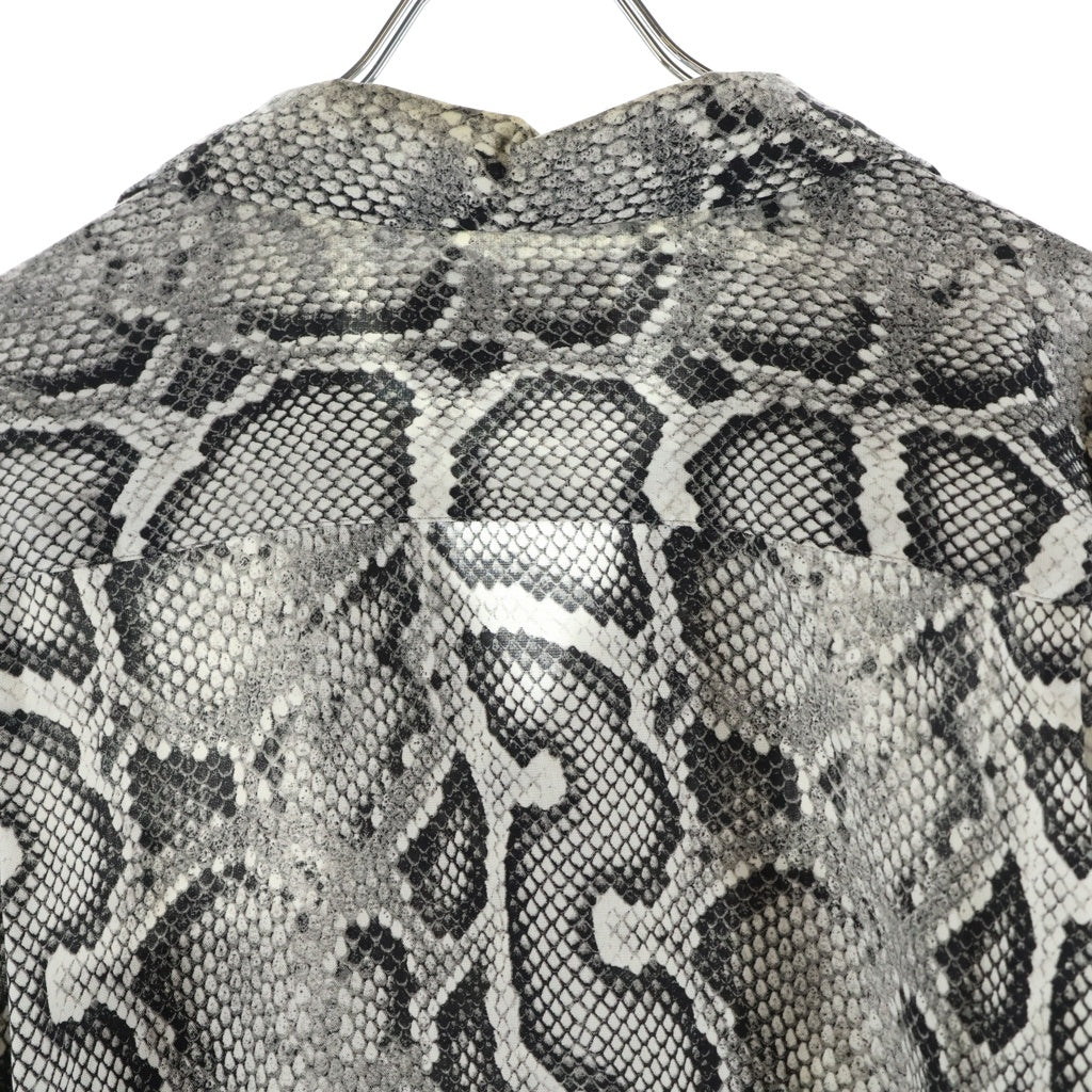 WACKO MARIA(ワコマリア) PYTHON HAWAIIAN SHIRT オープンカラー