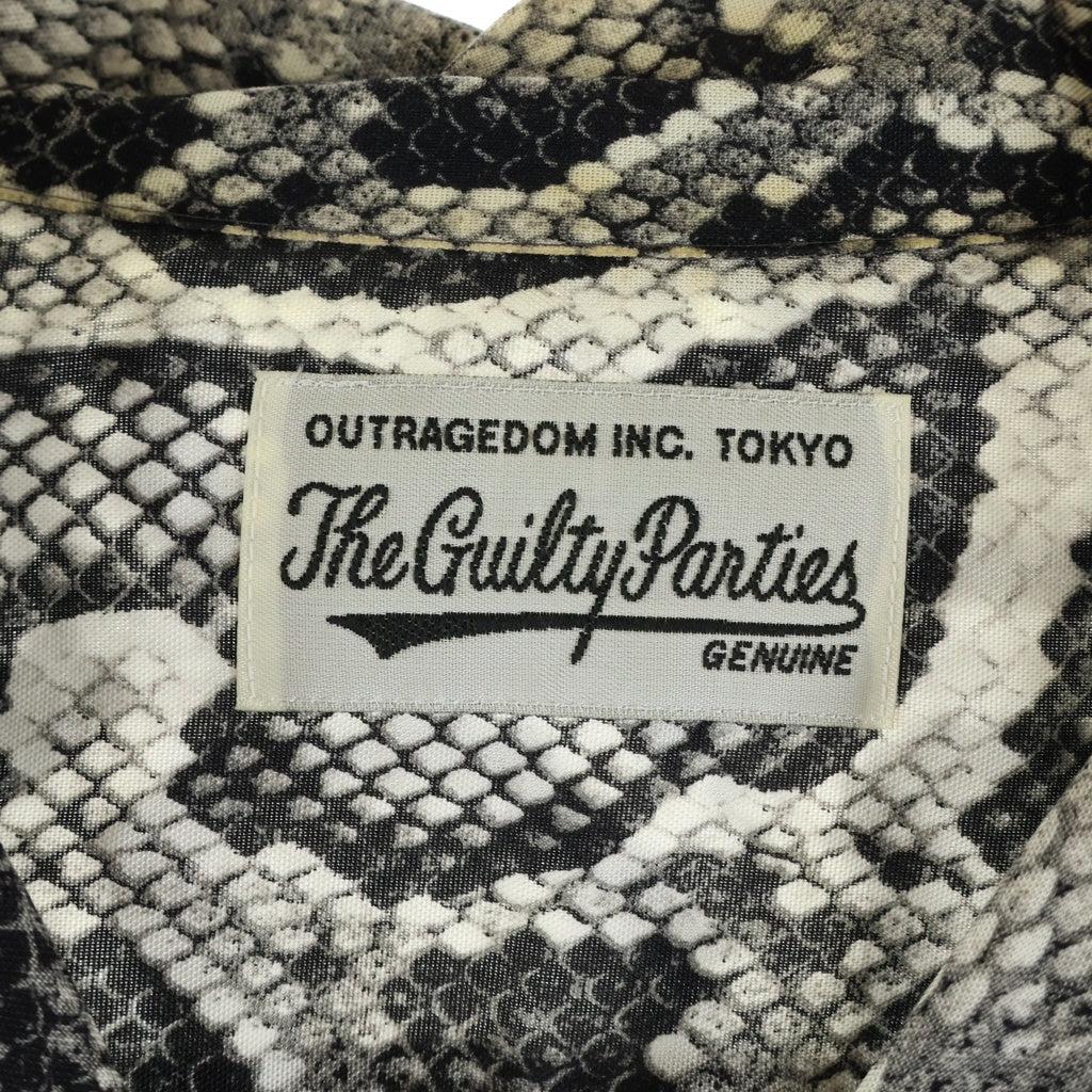 WACKO MARIA(ワコマリア) PYTHON HAWAIIAN SHIRT オープンカラー