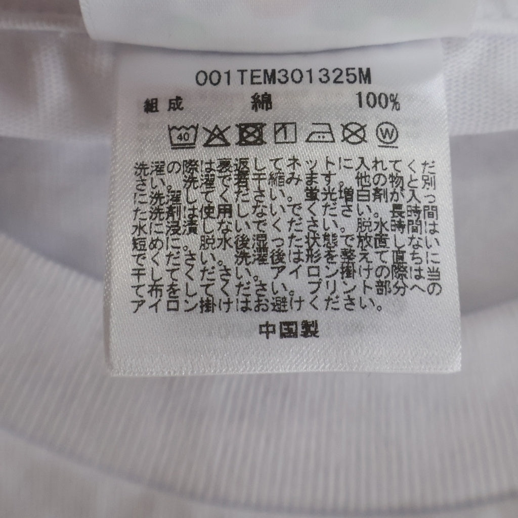 A BATHING APE(アベイシングエイプ) ABC CAMO COLLEGE TEE カモ柄 ロゴ半袖Tシャツ カットソー ホワイト