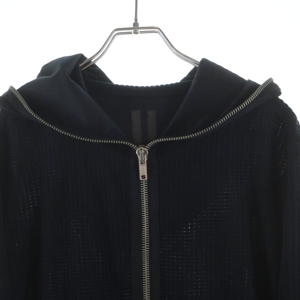 Rick Owens DRKSHDW(リックオウエンス ダークシャドウ) 初期 Gimp Hoodie ギンプフーディー ジップパーカー ブラック DU9270