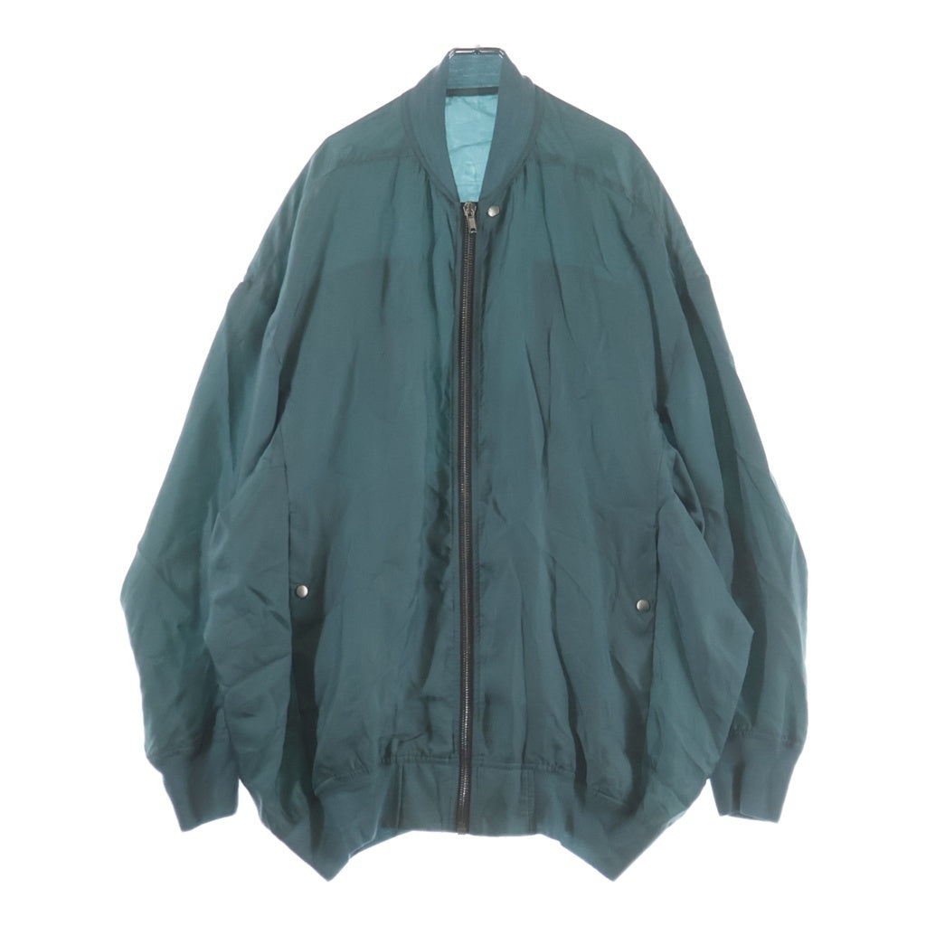 Rick Owens(リックオウエンス) Jumbo Peter Flight jacket ジャンボ ピーター フライトジャケット ナイロン ボンバージャケット グリーン RU01E5793-J