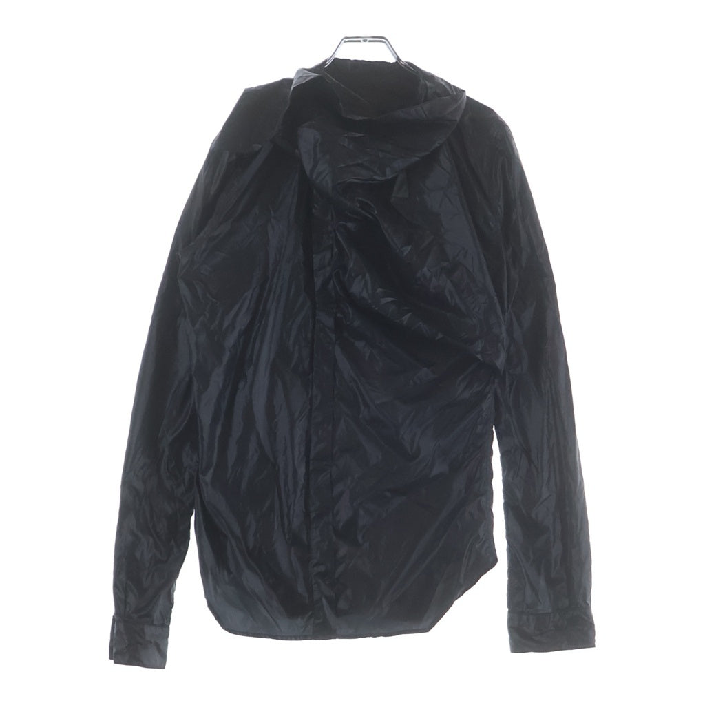 Rick Owens リックオウエンス 13SS ナイロンジャケット ナイロンシャツジャケット ブラック Rick Owens(リックオウエンス) 13SS ナイロンジャケット ナイロン