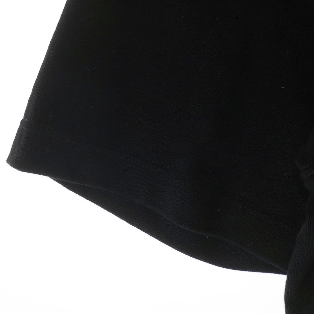 Rick Owens(リックオウエンス) 24AW Jumbo 半袖Tシャツ カットソー ブラック