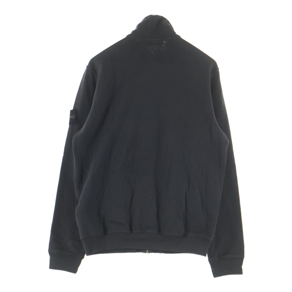 STONE ISLAND(ストーンアイランド) Cotton Fleece Zip Hoodie 袖パッチ 
